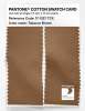 Product image 2 of the product “PANTONE® COTTON SWATCH CARD 17-1327 TCX Tobacco Brown ”