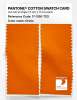 Product image 2 of the product “PANTONE® COTTON SWATCH CARD 17-1350 TCX Oriole ”