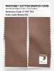 Product image 2 of the product “PANTONE® COTTON SWATCH CARD 17-1417 TCX Beaver Fur ”