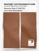 Product image 2 of the product “PANTONE® COTTON SWATCH CARD 17-1430 TCX Pecan Brown ”