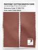 Product image 2 of the product “PANTONE® COTTON SWATCH CARD 17-1525 TCX Cedar Wood ”