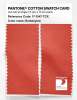 Product image 2 of the product “PANTONE® COTTON SWATCH CARD 17-1547 TCX Emberglow ”