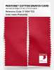 Product image 2 of the product “PANTONE® COTTON SWATCH CARD 17-1654 TCX Poinsettia ”