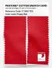 Product image 2 of the product “PANTONE® COTTON SWATCH CARD 17-1664 TCX Poppy Red ”