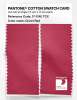 Product image 2 of the product “PANTONE® COTTON SWATCH CARD 17-1740 TCX Claret Red ”