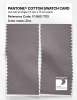 Product image 2 of the product “PANTONE® COTTON SWATCH CARD 17-2601 TCX Zinc ”