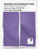 Product image 2 of the product “PANTONE® COTTON SWATCH CARD 17-3730 TCX Paisley Purple ”