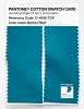 Product image 2 of the product “PANTONE® COTTON SWATCH CARD 17-4530 TCX Barrier Reef ”