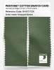 Product image 2 of the product “PANTONE® COTTON SWATCH CARD 18-0117 TCX Vineyard Green ”
