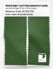Product image 2 of the product “PANTONE® COTTON SWATCH CARD 18-0125 TCX Artichoke Green ”