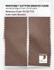Product image 2 of the product “PANTONE® COTTON SWATCH CARD 18-1321 TCX Brownie ”
