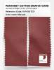 Artikelbild 2 des Artikels “PANTONE® COTTON SWATCH CARD 18-1438 TCX Marsala “