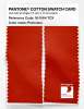 Product image 2 of the product “PANTONE® COTTON SWATCH CARD 18-1564 TCX Poinciana ”