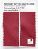 Product image 2 of the product “PANTONE® COTTON SWATCH CARD 18-1643 TCX Cardinal ”