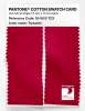 Product image 2 of the product “PANTONE® COTTON SWATCH CARD 18-1653 TCX Toreador ”