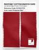Product image 2 of the product “PANTONE® COTTON SWATCH CARD 18-1658 TCX Pompeian Red ”
