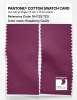 Product image 2 of the product “PANTONE® COTTON SWATCH CARD 18-1722 TCX Raspberry Coulis ”