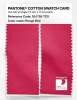 Artikelbild 2 des Artikels “PANTONE® COTTON SWATCH CARD 18-1755 TCX Rouge Red “