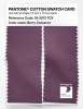 Product image 2 of the product “PANTONE® COTTON SWATCH CARD 18-3013 TCX Berry Conserve ”
