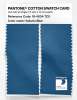 Product image 2 of the product “PANTONE® COTTON SWATCH CARD 18-4034 TCX Vallarta Blue ”