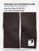 Product image 2 of the product “PANTONE® COTTON SWATCH CARD 19-1109 TCX Chocolate Torte ”