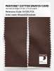 Artikelbild 2 des Artikels “PANTONE® COTTON SWATCH CARD 19-1215 TCX Shaved Chocolate “