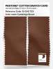 Product image 2 of the product “PANTONE® COTTON SWATCH CARD 19-1242 TCX Cambridge Brown ”