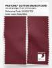 Product image 2 of the product “PANTONE® COTTON SWATCH CARD 19-1629 TCX Ruby Wine ”