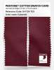 Product image 2 of the product “PANTONE® COTTON SWATCH CARD 19-1724 TCX Cabernet ”