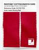 Product image 2 of the product “PANTONE® COTTON SWATCH CARD 19-1763 TCX Racing Red ”