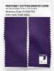 Product image 2 of the product “PANTONE® COTTON SWATCH CARD 19-3750 TCX Violet Indigo ”