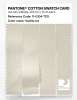 Product image 3 of the product “PANTONE® COTTON SWATCH CARD 11-0104 TCX Vanilla Ice ”