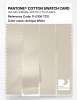 Product image 3 of the product “PANTONE® COTTON SWATCH CARD 11-0105 TCX Antique White ”