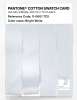 Product image 3 of the product “PANTONE® COTTON SWATCH CARD 11-0601 TCX Bright White ”