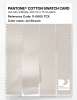 Product image 3 of the product “PANTONE® COTTON SWATCH CARD 11-0605 TCX Jet Stream ”