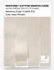 Product image 3 of the product “PANTONE® COTTON SWATCH CARD 11-0606 TCX Pristine ”