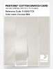 Product image 3 of the product “PANTONE® COTTON SWATCH CARD 11-0608 TCX Coconut Milk ”