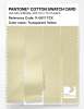 Artikelbild 3 des Artikels “PANTONE® COTTON SWATCH CARD 11-0617 TCX Transparent Yellow “