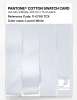 Product image 3 of the product “PANTONE® COTTON SWATCH CARD 11-0700 TCX Lucent White ”