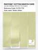 Product image 3 of the product “PANTONE® COTTON SWATCH CARD 11-0710 TCX Tender Yellow ”