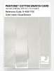 Artikelbild 3 des Artikels “PANTONE® COTTON SWATCH CARD 11-4201 TCX Cloud Dancer “