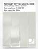 Artikelbild 3 des Artikels “PANTONE® COTTON SWATCH CARD 11-4202 TCX Star White “