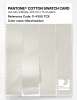 Artikelbild 3 des Artikels “PANTONE® COTTON SWATCH CARD 11-4300 TCX Marshmallow “