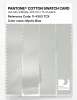 Product image 3 of the product “PANTONE® COTTON SWATCH CARD 11-4303 TCX Mystic Blue ”
