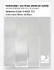 Product image 3 of the product “PANTONE® COTTON SWATCH CARD 11-4800 TCX Blanc de Blanc ”
