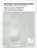 Product image 3 of the product “PANTONE® COTTON SWATCH CARD 11-4802 TCX Summer Shower ”