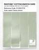 Product image 3 of the product “PANTONE® COTTON SWATCH CARD 12-0108 TCX Canary Green ”