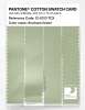 Product image 3 of the product “PANTONE® COTTON SWATCH CARD 12-0313 TCX Seafoam Green ”