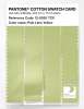 Product image 3 of the product “PANTONE® COTTON SWATCH CARD 12-0520 TCX Pale Lime Yellow ”