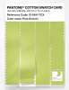 Product image 3 of the product “PANTONE® COTTON SWATCH CARD 12-0641 TCX Pear Extract ”